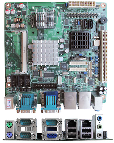 Advantech AIMB-276 Mini-ITX Motherboard Combo With Intel I7 CPU, 32GB DDR4 RAM, 256GB SSD