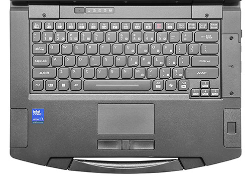 Panasonic Toughbook 56 keyboard and touchpad