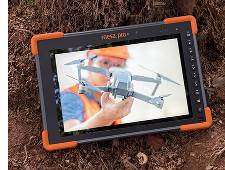 Brotect Pellicola Protettiva Opaca Per Juniper Systems Mesa 2 Rugged Tablet (2 Pezzi) - Antiriflesso E Anti-impronta, Made In Germany