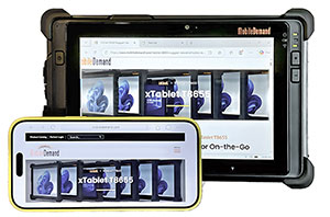 MobileDemand xTablet T8655 compared with iPhone 16 Pro Max