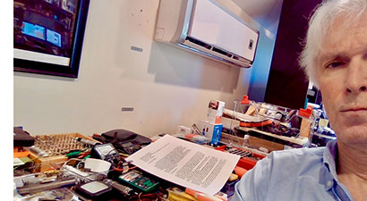 Front camera view on the MobileDemand xTablet T8655