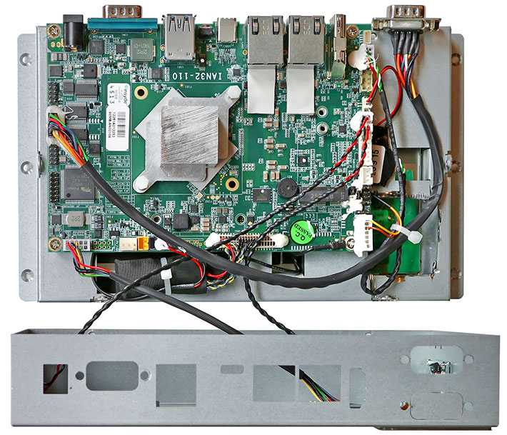 Internal components of the Winmate W07IAN3S-POT1 PO Series HMI Panel PC