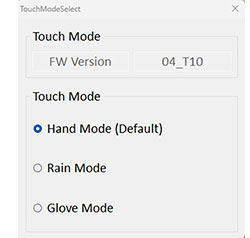 Projected capacitive multi-touch display of the Winmate W07IAN3S-POT1 HMI Panel PC