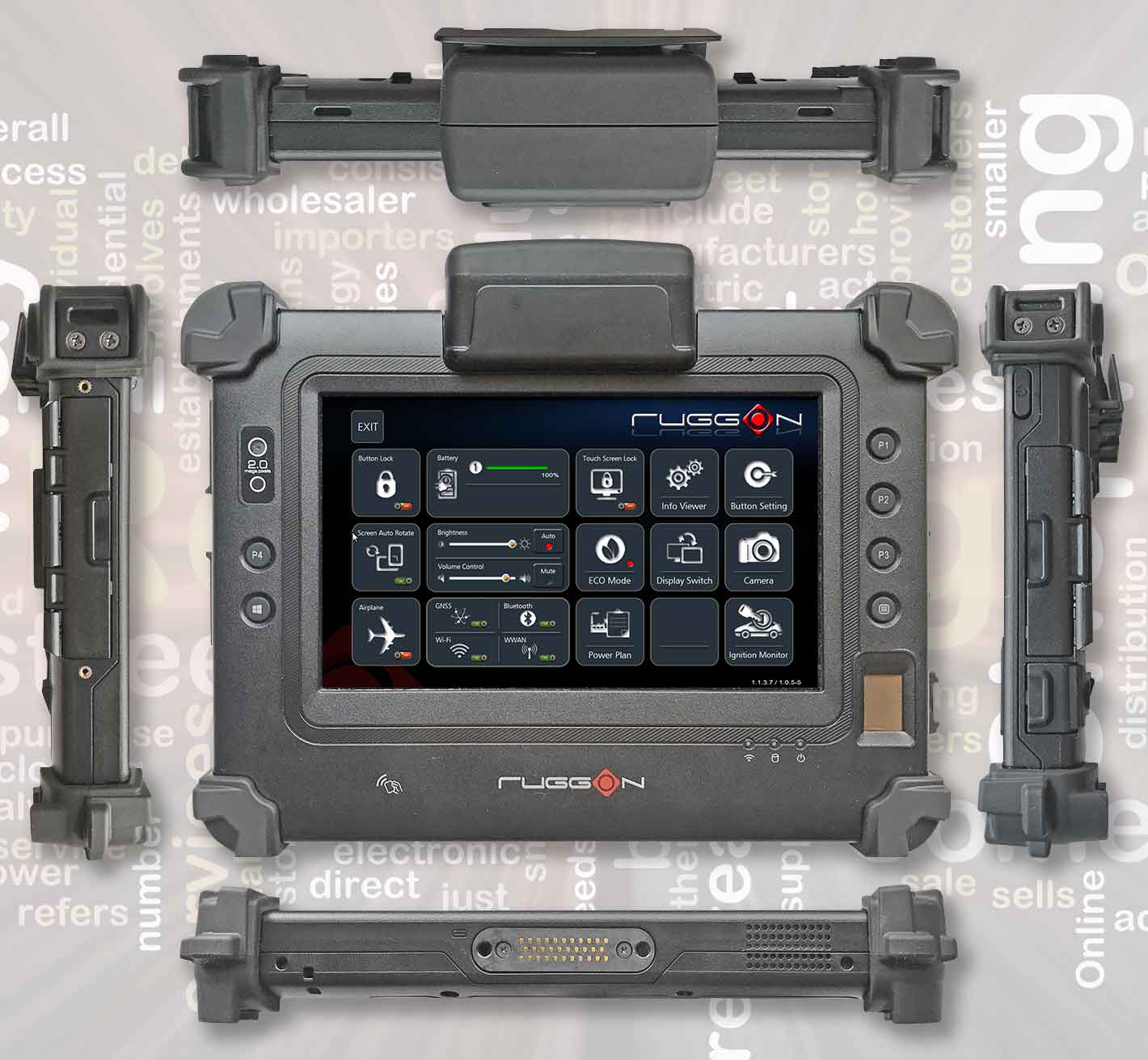 Rugged PC Review.com - Rugged Tablet PCs: RuggON PM-311B 7