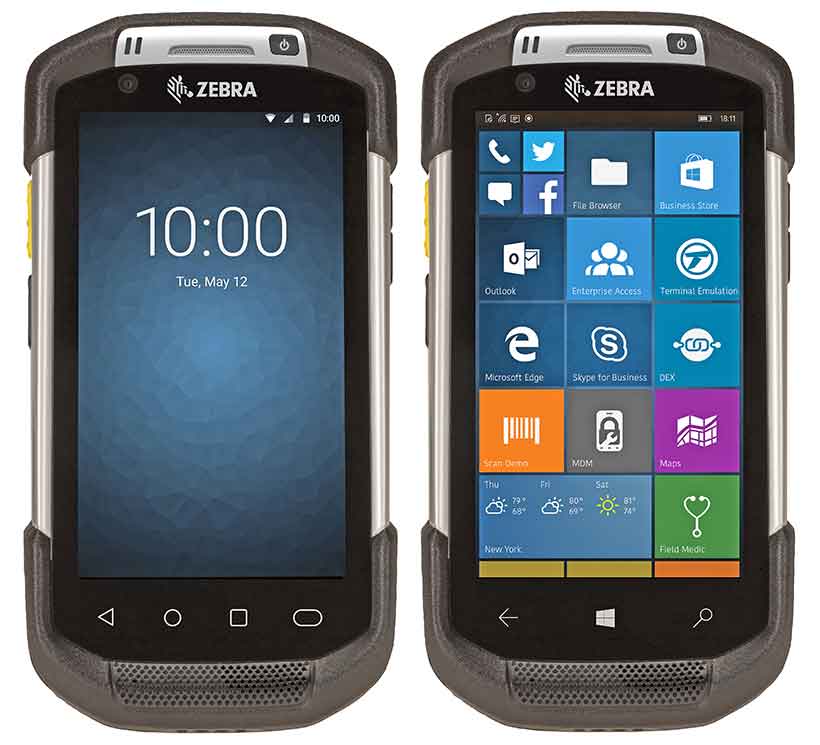 Rugged PC Handhelds and PDAs Zebra TC70x