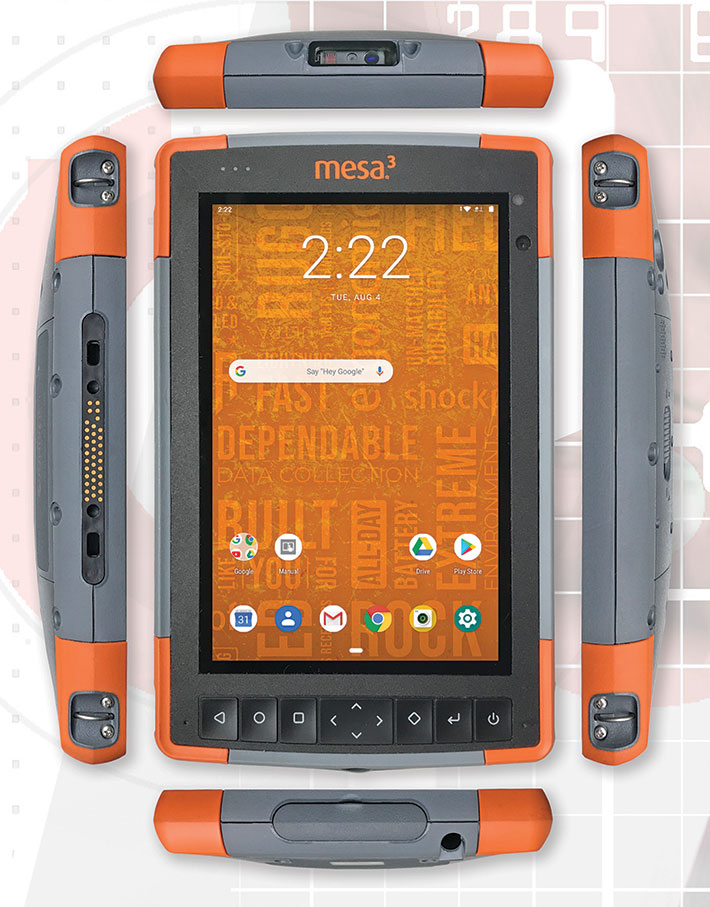 Rugged PC Review.com - Handhelds and PDAs: Juniper Systems Mesa 3 Android  Rugged Tablet