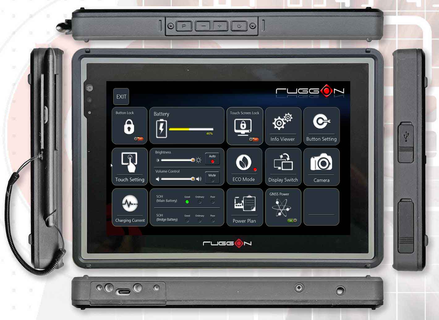 RuggON LUNA 3 8-inch rugged Windows tablet