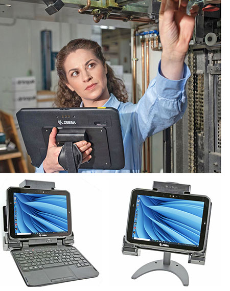 Tablette durcie Zebra ET80 - WIFI - Windows - Imager 2D - Europrocess